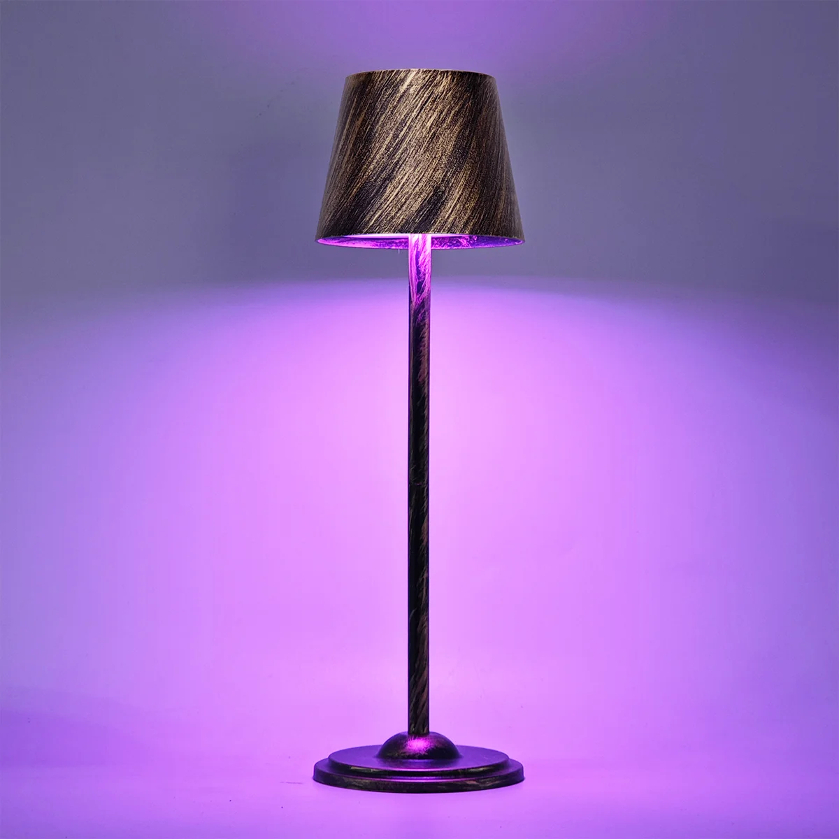 

Перезаряжаемая настольная лампа RGB с 3-режимной регулировкой яркости и меняющей цвет, портативная беспроводная прикроватная лампа для игр в спальне Dec