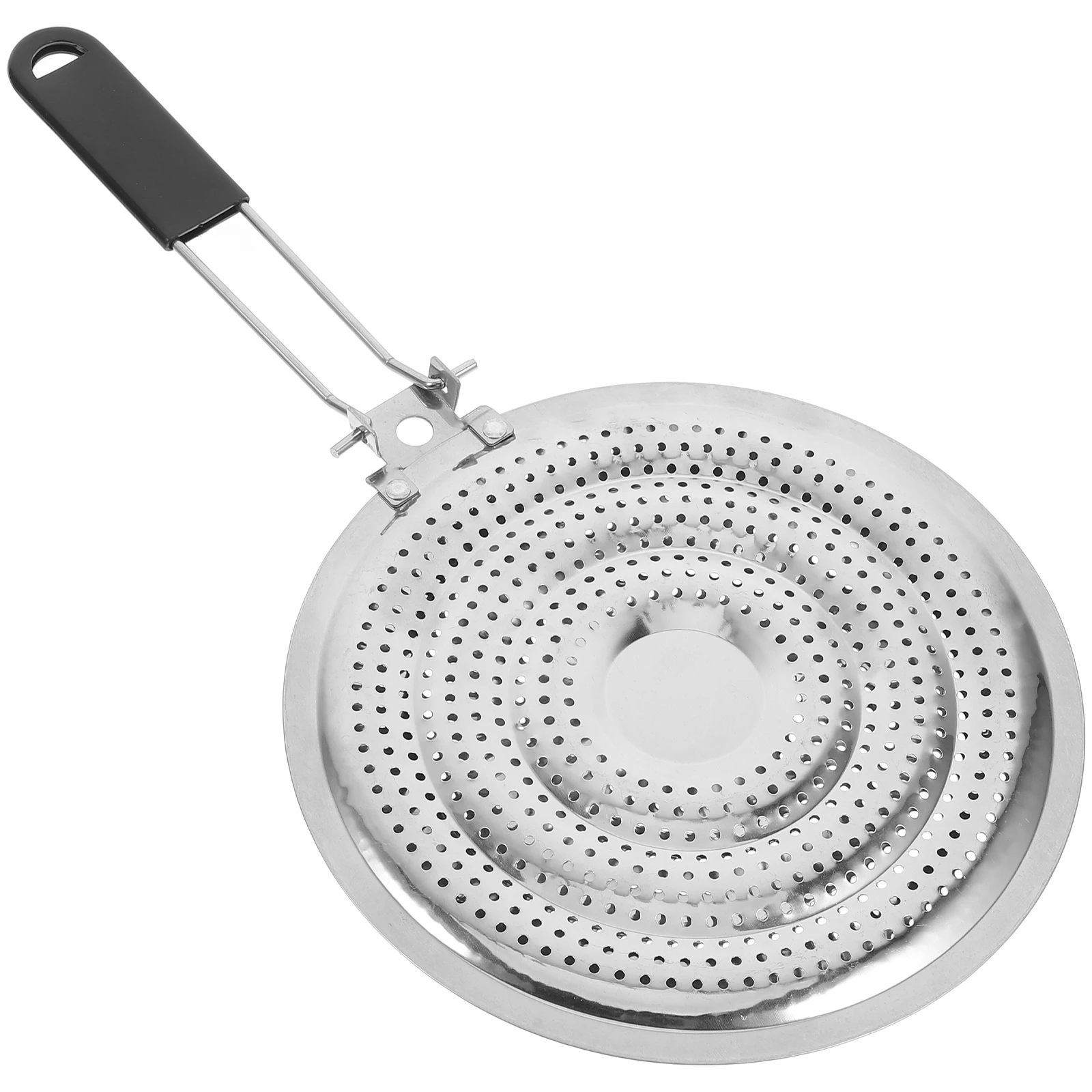

Pot Rack Storage Heat Diffuser for Wok Coffee Handle Pad Insulation Kitchen Dining Table Stainless Steel Mat Flame Guard Pads