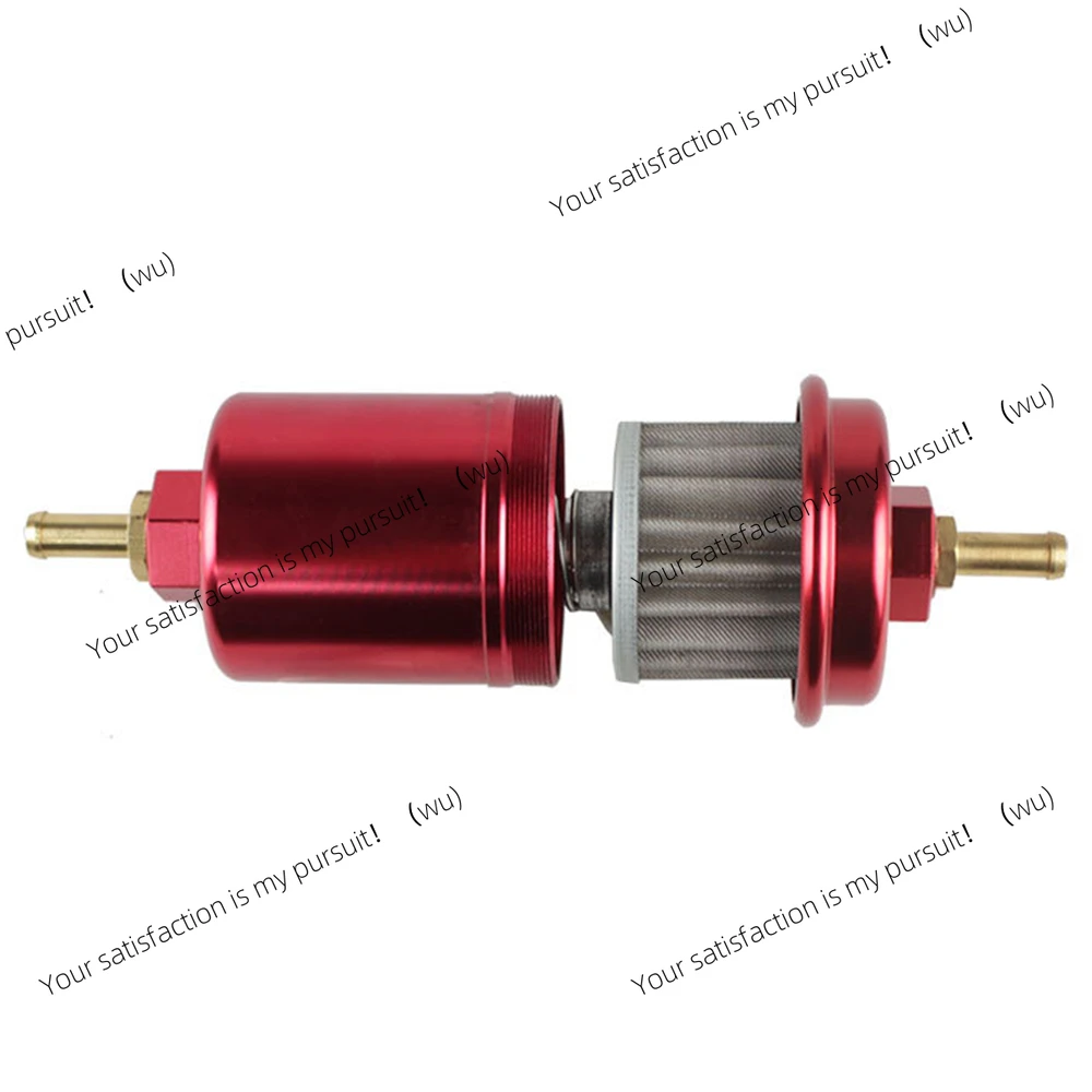 

​ 62 мм Высококачественный универсальный алюминиевый топливный фильтр с высокой производительностью, моющийся фильтр