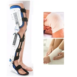 Orthopedic Knee Joint Support Joint Pain Relief Adjustable Knee Pads Leg Ankle Brace Protector Bone Orthosis Ligament