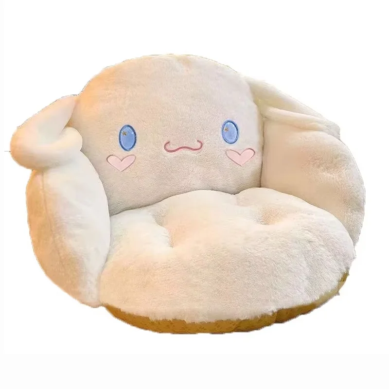 

Aoger Cinnamoroll, большие размеры, милая плюшевая полуокрученная черная подушка Kuromi, спинка, нескользящая подушка для офиса в общежитии