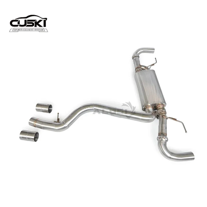 

Нержавеющая сталь с клапаном, спортивная выхлопная система, подходит для BMW 330I G20 B48 2.0T 2020-2024, модификация автомобильной выхлопной системы