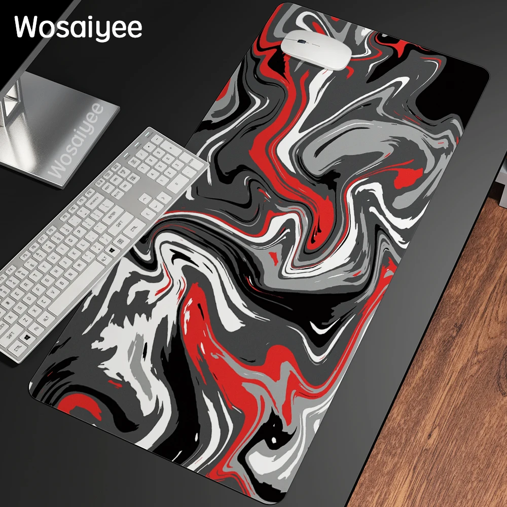 Strata Liquid 900x400 Mouse Pad Computer Laptop Anime Keyboard Mouse Mat Large Mousepad Keyboards Gamers Decoracion Desk Mat