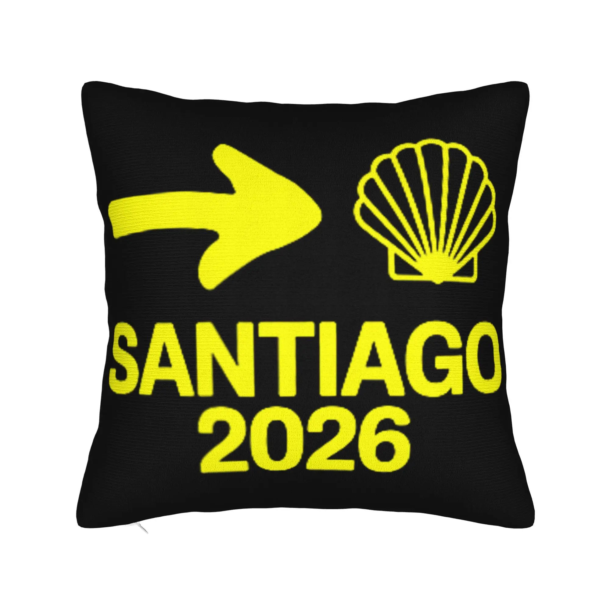 Decorative Pillow Cover Camino de Santiago 2026  Accessories Bed  Pillow Case Cover Square Style Multi-Size