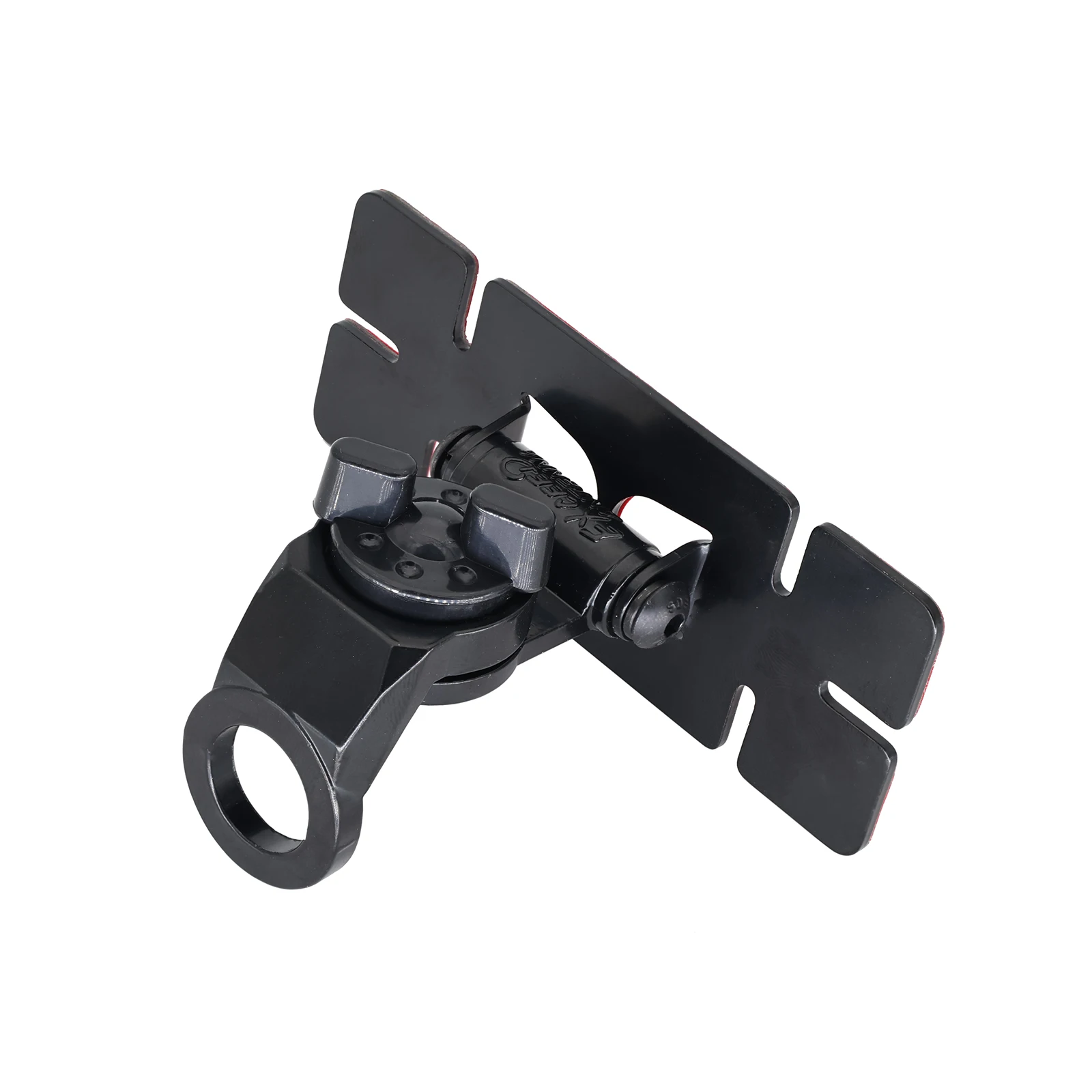 Supporto per antenna per auto in metallo con clip Mini 3M (tipo adesivo, nero)