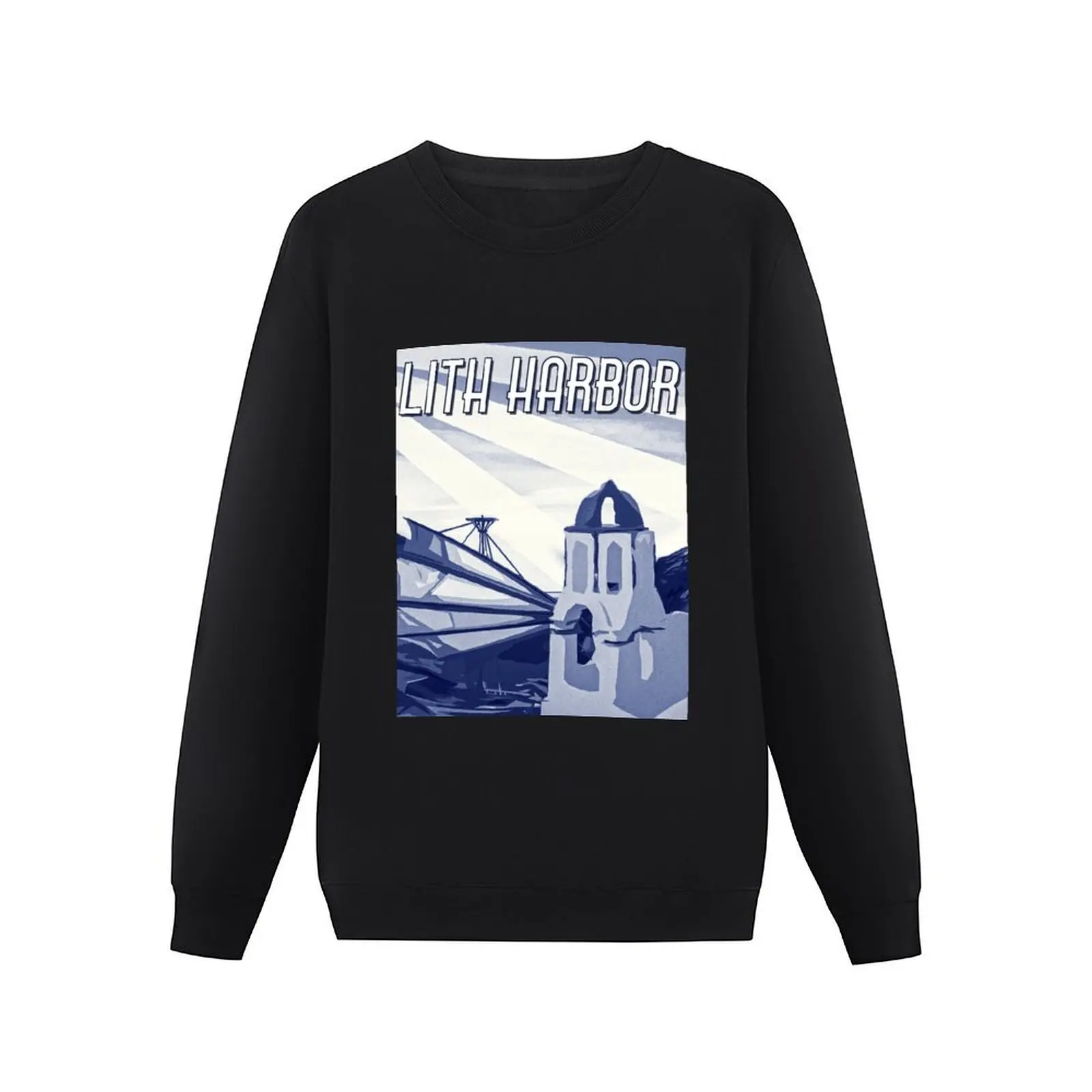 Lith Harbor Vacation Poster- Maplestory Pullover Hoodie mens clothing sweatshirt men