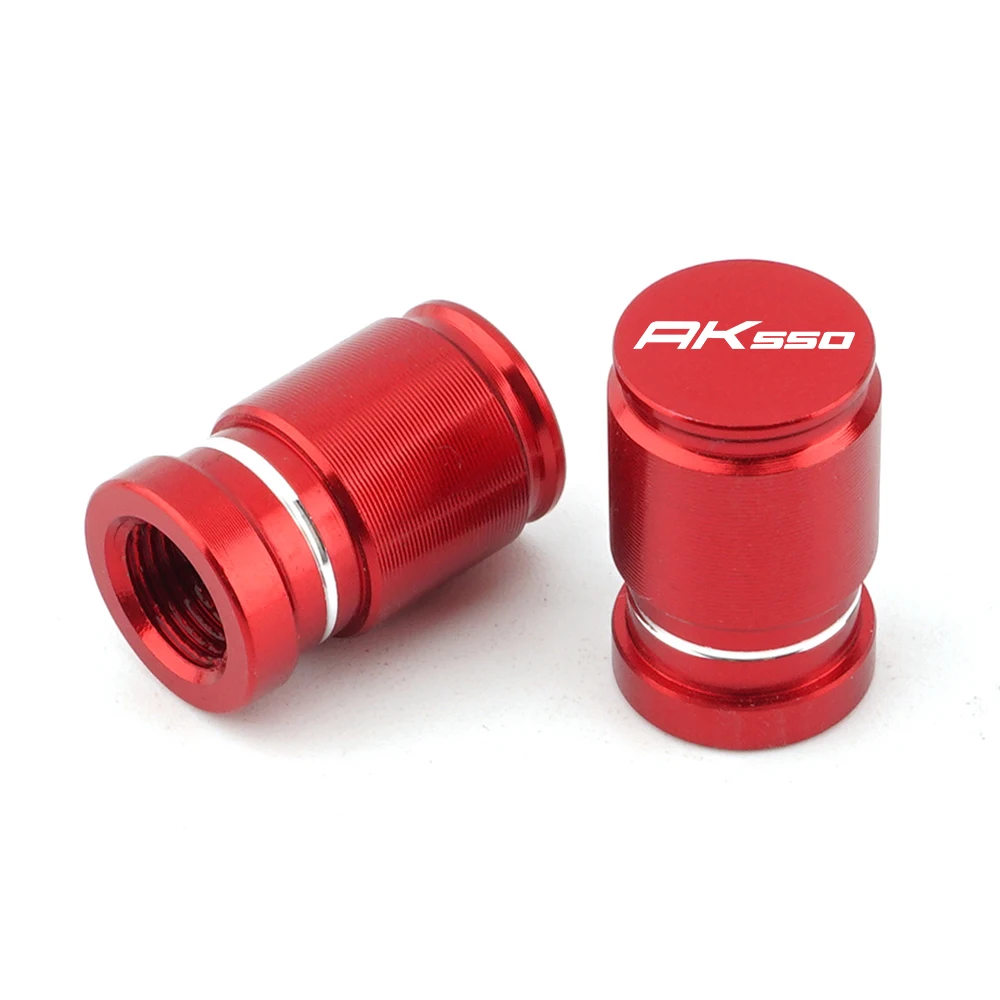 For KYMCO AK 550 AK550 2017- 2022 Motorcycle CNC Accessories Wheel Tire Valve Air Port Stem Cover Cap Plug