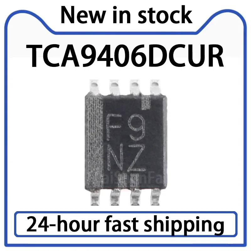 5PCS TCA9406DCUR VSSOP-8 2-position Bidirectional Voltage Level Converter with Pull-up Resistor, Original Stock Available