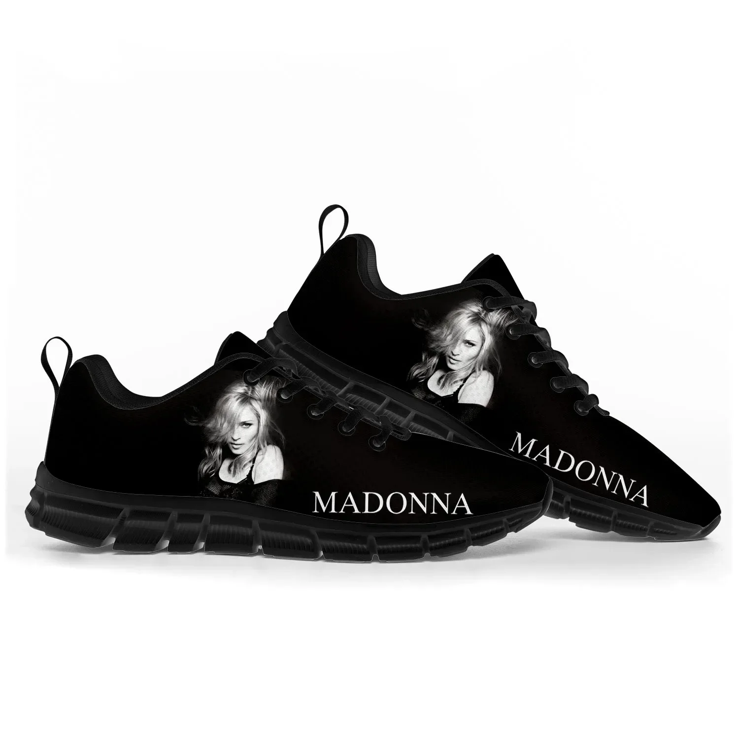 Madonna pop rock singer disco fashion Sports Shoes Mens Womens Teenager Kids Children Sneakers Custom High Quality Couple Shoes