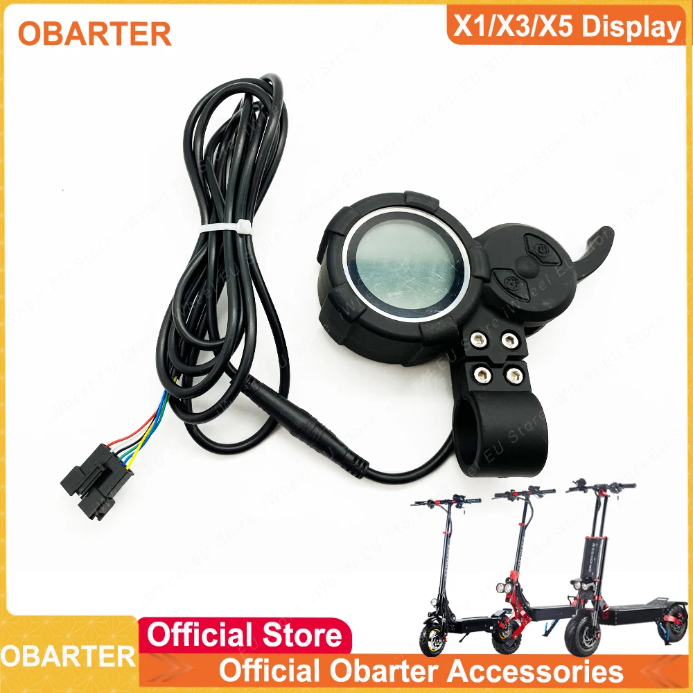 Original OBARTER X5 60V Display OBARTER X1 X3 48V Display for OBARTER X1 X3 X5 Electric Wheel Official Obarter Accessories