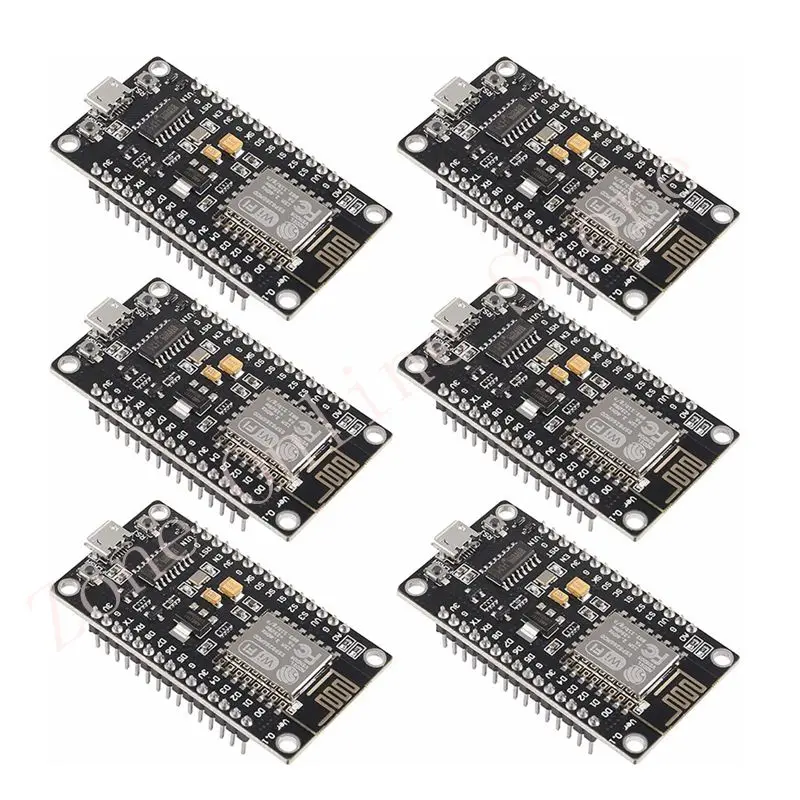 6pcs ESP8266 NodeMCU LUA CH340 ESP-12E WiFi Internet Development Board 4M Flash Serial Wireless Module For Arduino Micropython