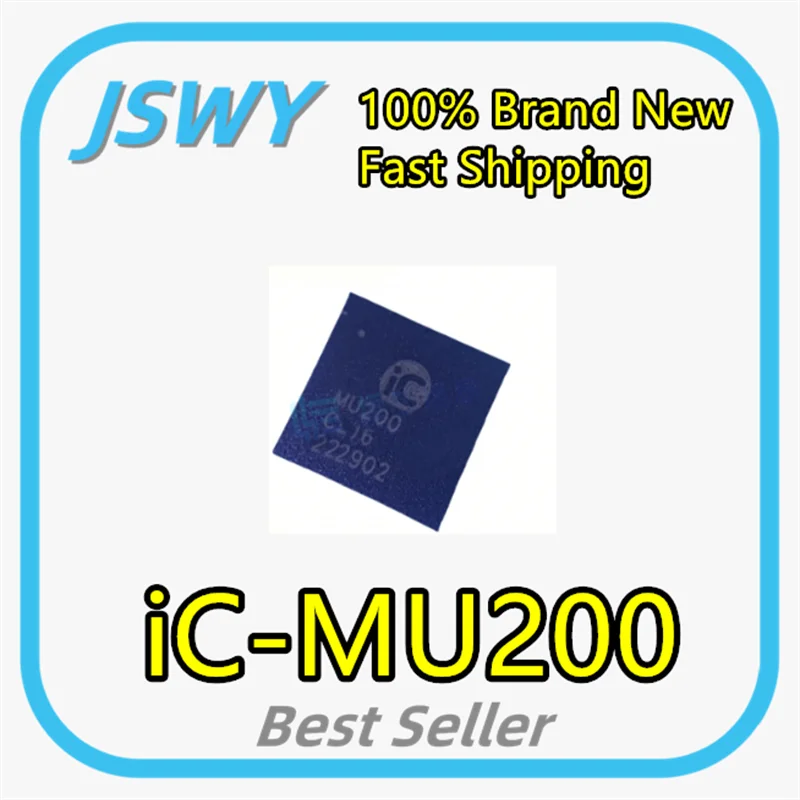 (1/10 piece) IC-MU200 Brand New Original iC-Haus Encoder Chip QFN48 IC-MU200 100% Brand New Original In Stock Electronics