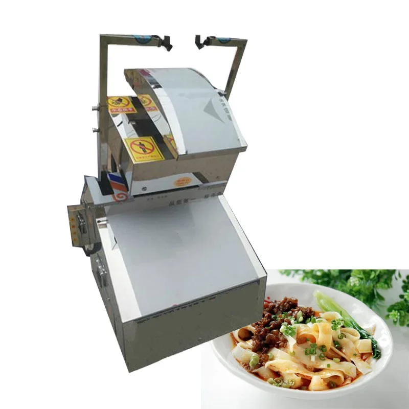 Stainless Steel Noodle Machine Cutting Multifunctional Dual Blade Cutting Path Xiao Noodle Machine Width Adjustable