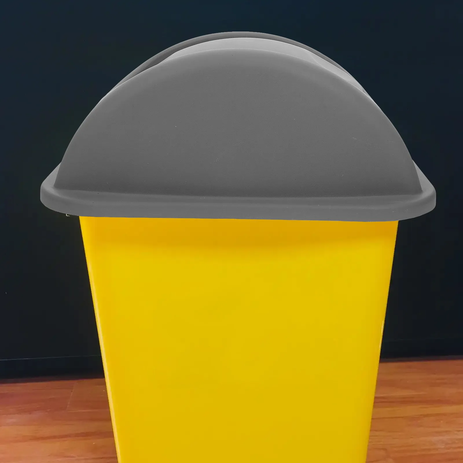 

Plastic Outdoor Trash Can Lid Rotating Cover Large Capacity Waste Bin Lid Replacement Outdoor Trash Bin Garbage Can Cover