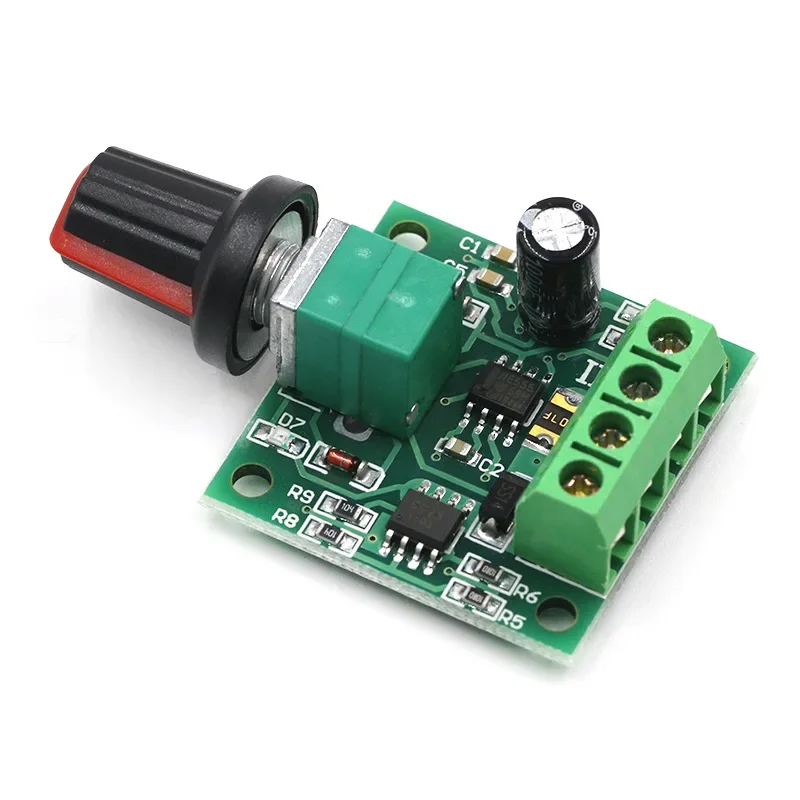 DC 1.8V-15V 2A PWM Motor Speed Controller DC Motor Stepless Speed Regulator LED Dimmer Power Controller Motor
