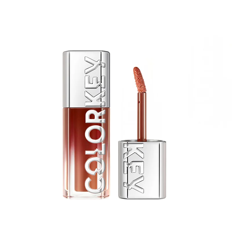 Colorkey Chasing Lip Gloss Espejo Lápiz labial Brillo de agua Esmalte de labios 3D