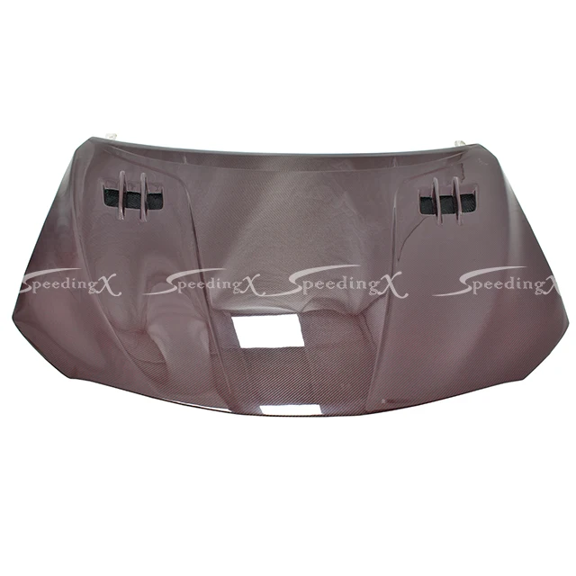 

CUSTOMIZED SPX-C STYLE RED CARBON FIBER ENGINE HOOD BONNET for 2018-2021 for TOYOTA CAMRY