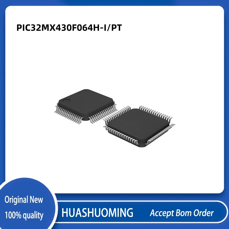 NeW 5PCS/Lot  PIC32MX430F064H-I    PIC32MX430F064H-I/PT  PIC32MX430   PIC32MX430F064H   TEF6730     TQFP64   TEF6730HW