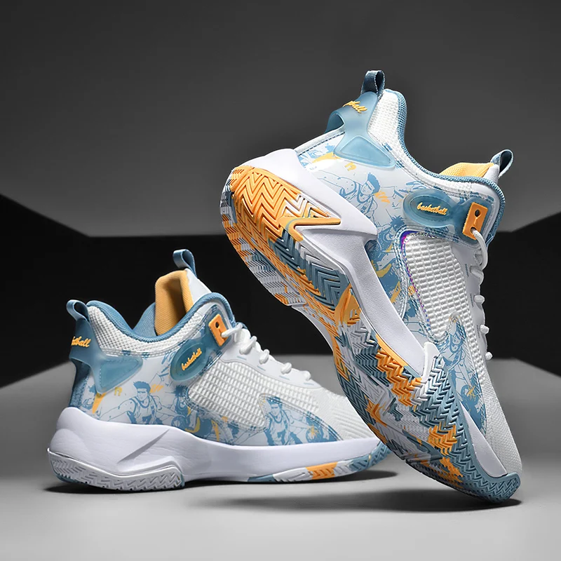 2026 High Quality Mens Basketball Sneakers Boys Breathable Cushioning Training Sports Shoes Unisex ForMotion Basketball Shoes
