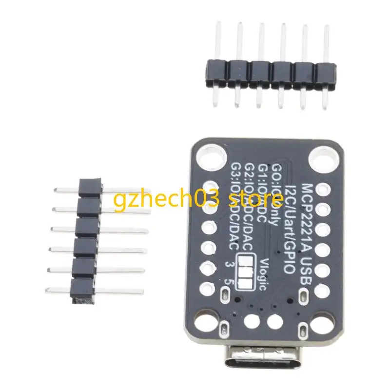 

G2AC MultiProtocol MCP2221A USB to GPIO Module for Efficient Processing