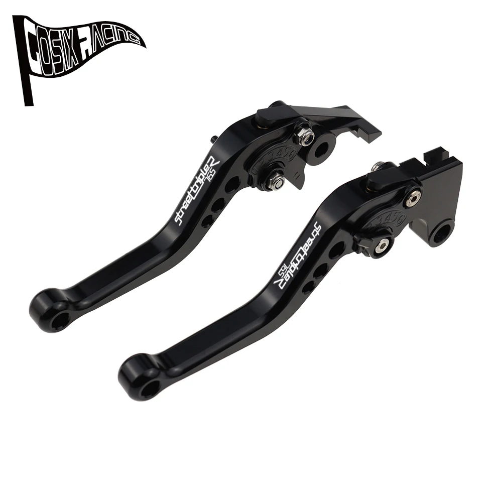 For 765 Street Triple R (NOT RS version) 2017-2019 Motorcycle Brake Clutch Levers Adjustable Handle Set
