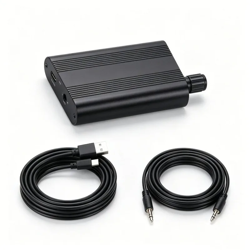 Bluetooth Portable Headphone Amplifier 3.5 Headphone Audio Amplifier Low Volume Regulator