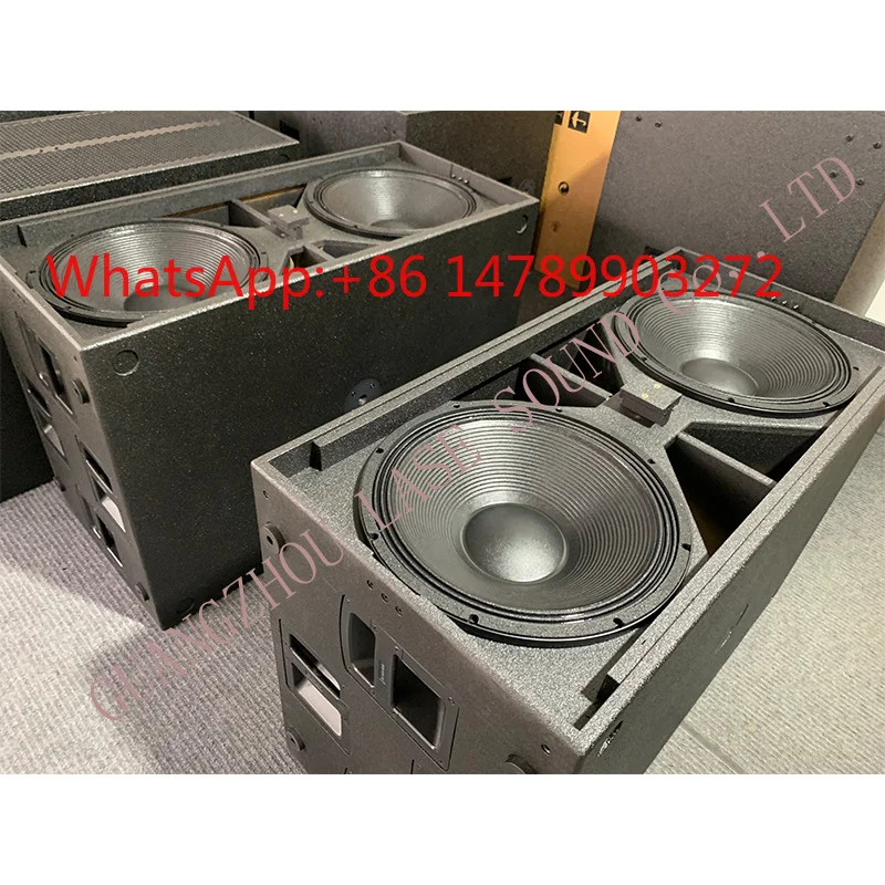 

728 Dual 18 Inch Passive Subwoofer 1600W High Power Bass Speaker Box for Club Stage DJ Performance
