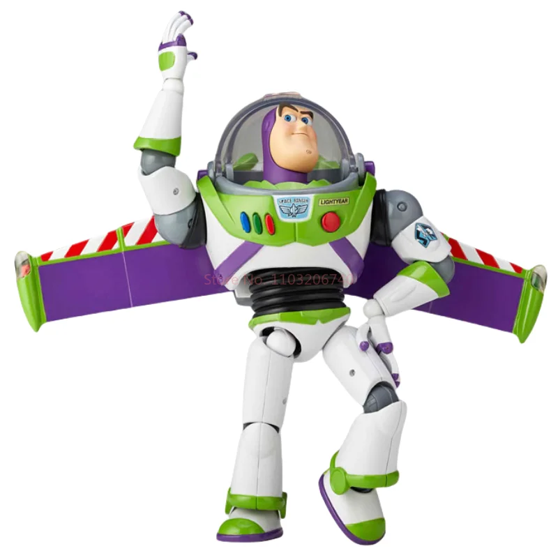 In Stock Ocean Hall Rotating Technology Toy Mobilization Buzz Lightyear 1.5 Handheld Reproduction Action Figure Model Toys