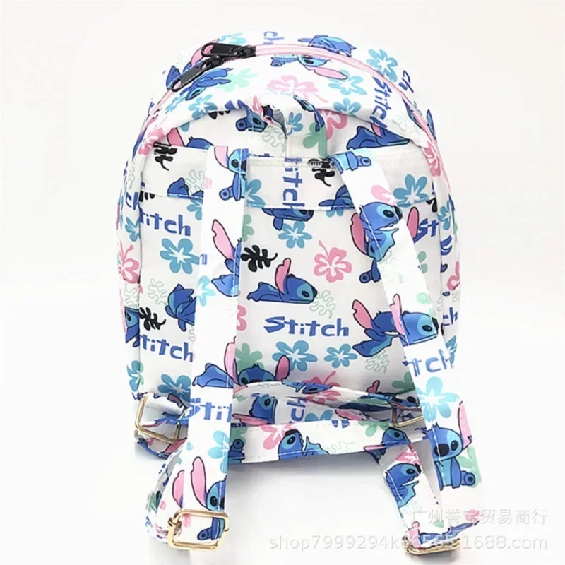 Disney Stitch Cartoon Backpack For Baby Boys Girls Minnie Mickey Mouse Children Lovely Schoolbag Kindergarten Kids Toys