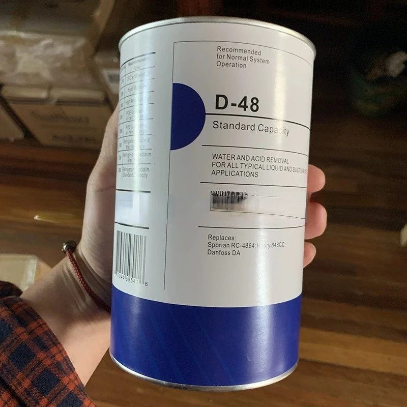 

New Drying Filter Element D48 Air Conditioning Drying Filter D-48 Cold Storage Impurity Moisture Filter Element