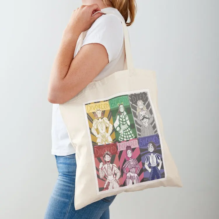 

Six Ex-Wives - Six the Musical Tote Bag cute pouch bag shopper bags for women personalized tote large size bags