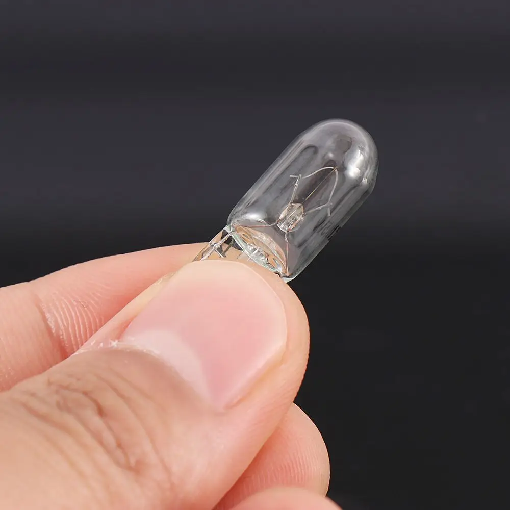 Car Accessory T10 W5W 194 168 5W License Plate Lights Signal Light Halogen Bulbs Width Lamp
