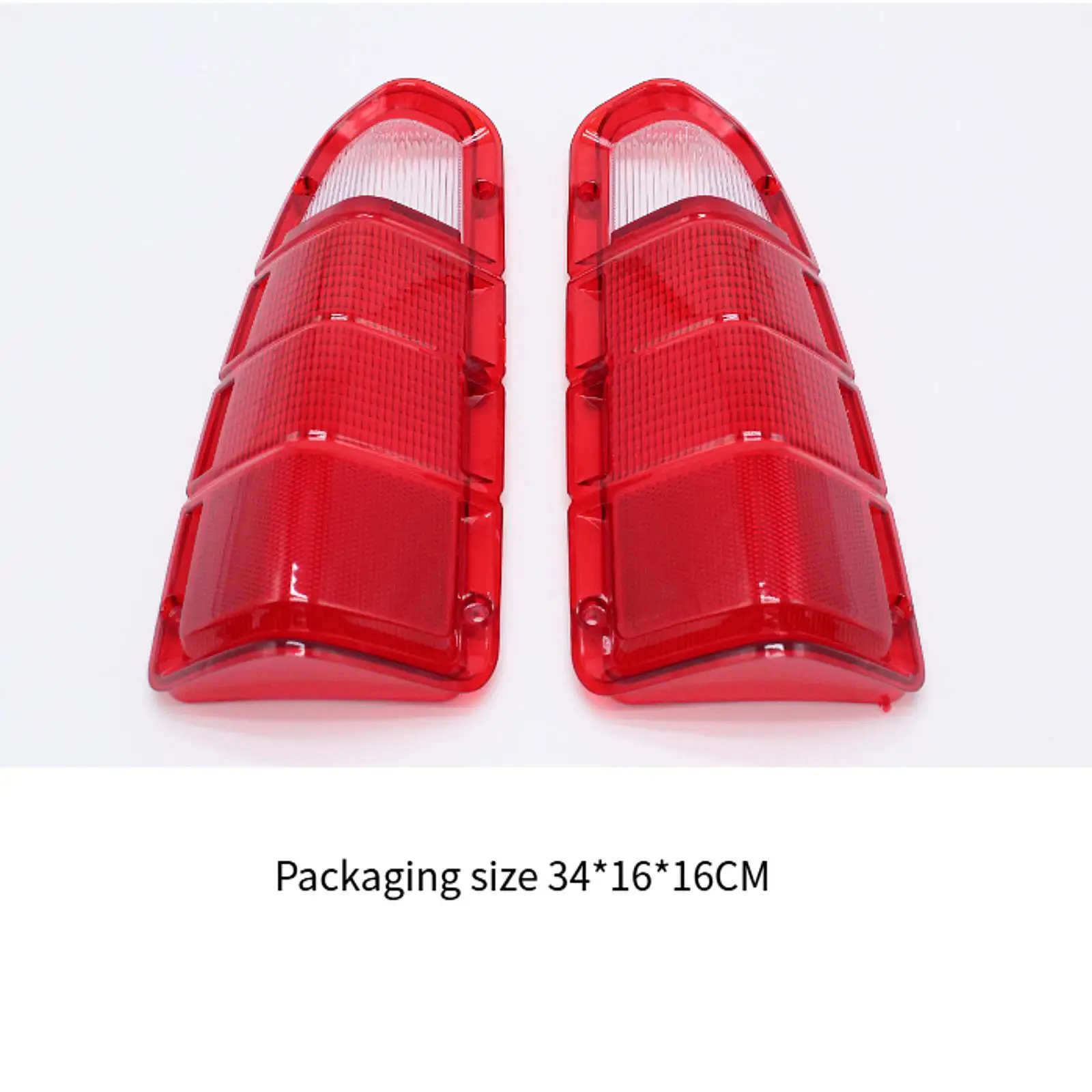 Tail Light Lens Only Repair Parts Professional Red Easily Install Sturdy Accessories Replaces for Dodge Truck 1972-1980