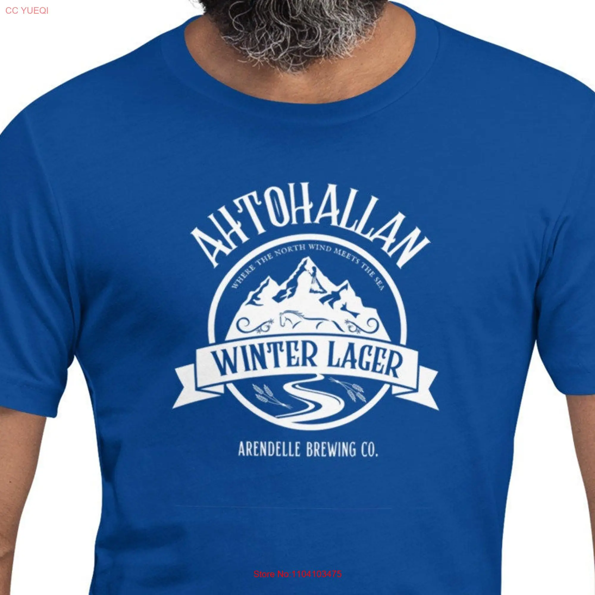 Ahtohallan Winter Lager Matching Vacation T Shirt  long or short sleeves