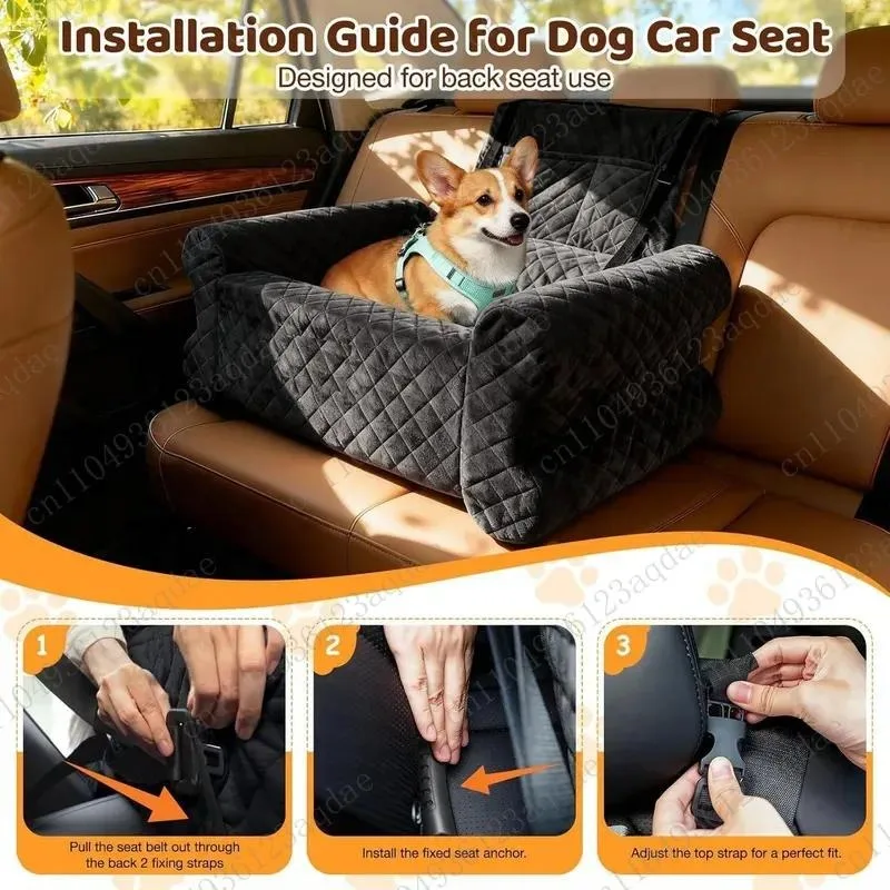 Car Kennel, Puppy Car Ride Artifact, Dog Car Nest,  Bone Modeling, Going Out, Safety Seat