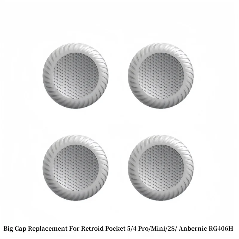 جديد ريترويد جيب 5 كبير Thumbstick غطاء عصا التحكم ل RP5 RP4 برو RPmini RP2S Anbernic RG406H الروك كاب استبدال الملحقات
