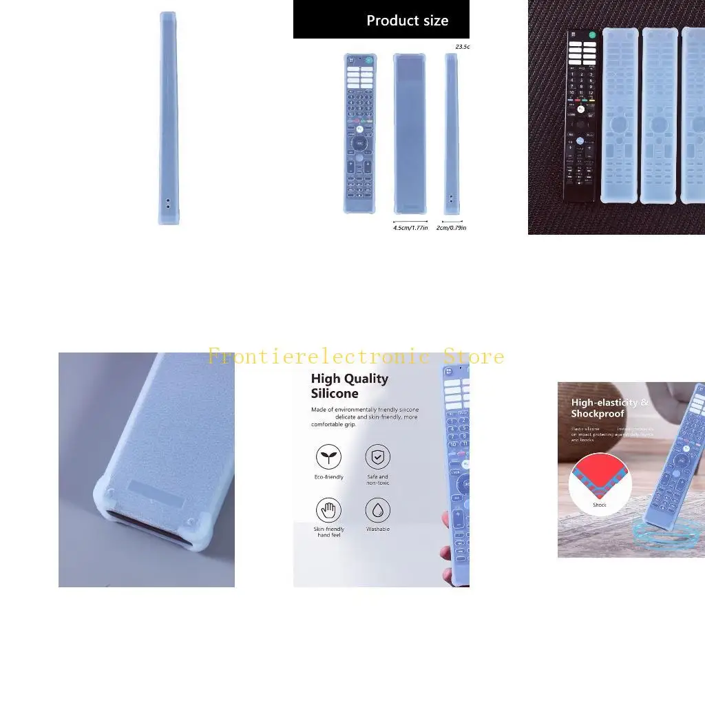 

Прозрачный силиконовый чехол G8DB для пультов дистанционного управления RMFTX431J 441J 451J, противоударный защитный чехол, для