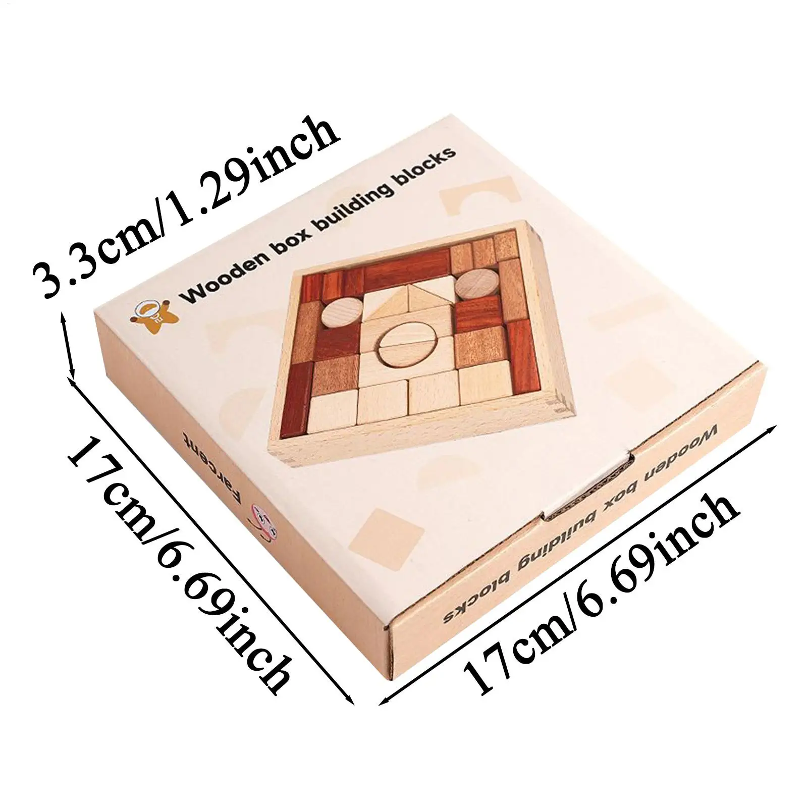 Houten bouwstenen Educatief speelgoed Stapelspel voor kinderen van 5-7 jaar Jongens Meisjes Thuis Kinderkamer Klaslokaal School Kleuterschool