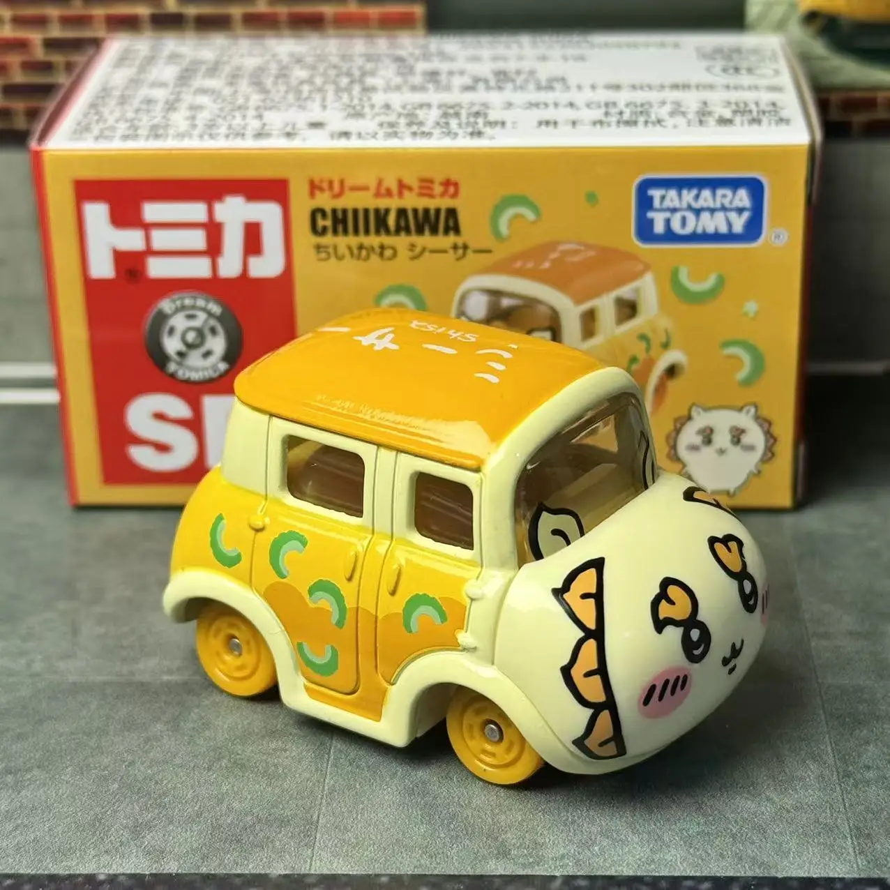 TAKARA TOMY Tomica Chiikawa Hachiware Usagi Alloy Toys Motorvoertuig Diecast Metal Model Cadeau voor kinderen