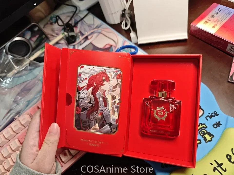 هونكاي ستار السكك الحديدية الرسمية miHoYo Khaslana Phainon البريق Aglaea Anaxa Galaxy العطر سلسلة لعبة جمع الدعائم هدية #5