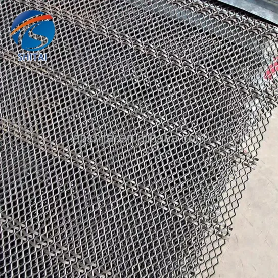Best Selling Easy to Install Vibrating Screen Mesh Environmental Friendly Metal Screen Mesh Fence Sand Sieve Crusher