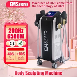 New Upgrades 6500W EMSZERO Fat Removal Body Sculpt Machine EMS Muscle Stimulate Body slimming Pelvic pad hi-emt for Salon