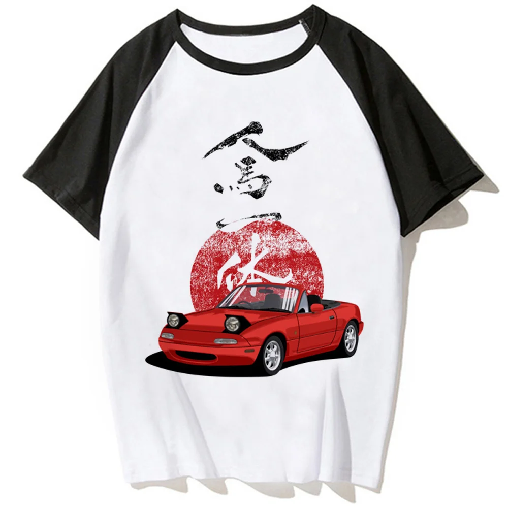 Initial d t-shirts women comic Japanese manga Tee female harajuku 2000s clothes