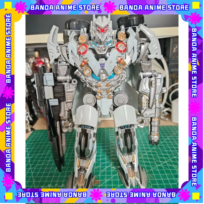 

BMB LS01 LS-01 Oversize Transformation Robot 27cm Alloy Black Mamba TF Nitro Zeus Plane Action Figure Model Toys Gift in Stock