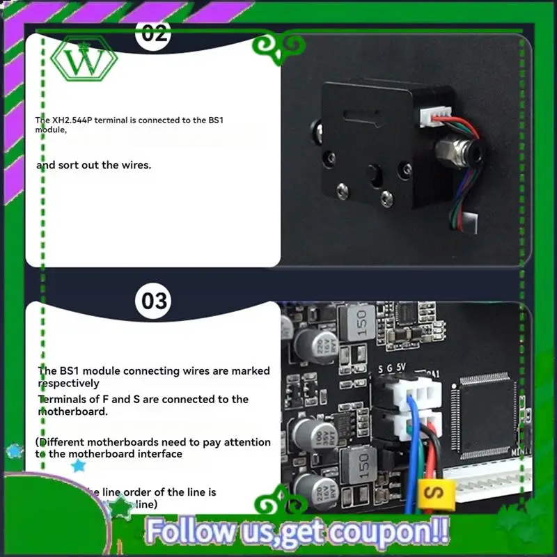 كاشف خيوط ذكي موثوق به كسر خيوط عالي الدقة/كاشف انسداد فوهة ملحقات طابعة ثلاثية الأبعاد #5