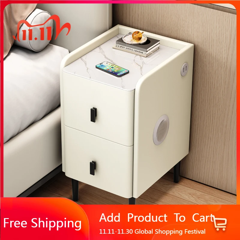 

Space Saving Narrow Bedside Table Nordic Storage Filing Cabinets Drawers Nightstand Wood Simple Mesa De Cabeceira Home Furniture