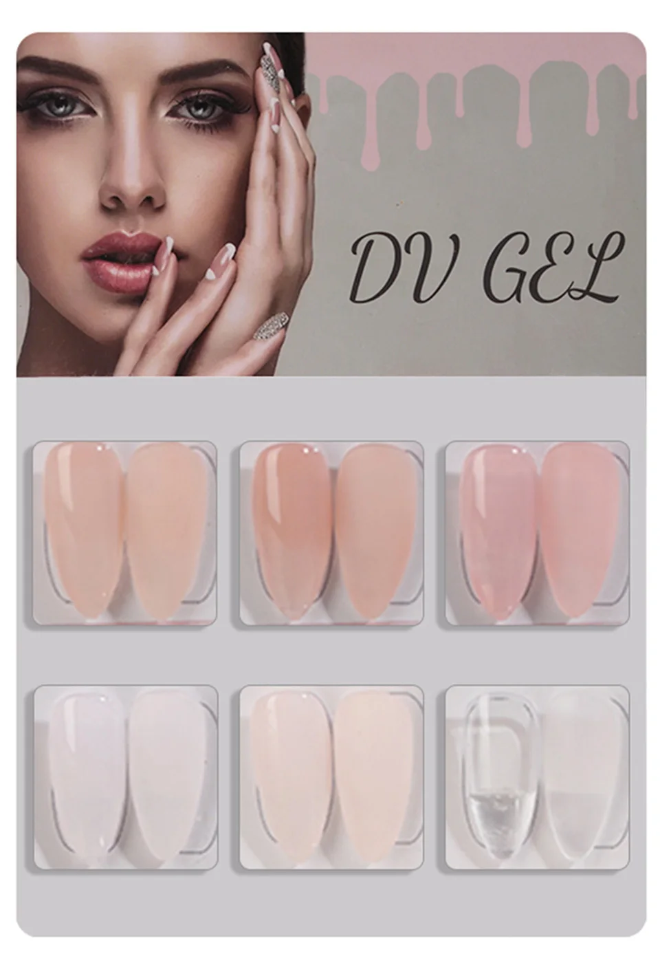 OXXI 56 ml UV-Nagelverlängerungsgel, semipermanenter Builder-Lack, Maniküre, Poly-Nägel, Gellac, Acryl-Gel-Nagellack, einfach zu aufbauende Emaille – Detail 7
