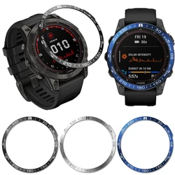 Anillo de cubierta de Metal para Garmin Fenix 7 7X Pro Solar 6X 6 Pro 5 5X Plus, funda protectora de bisel de Metal, accesorios antiarañazos