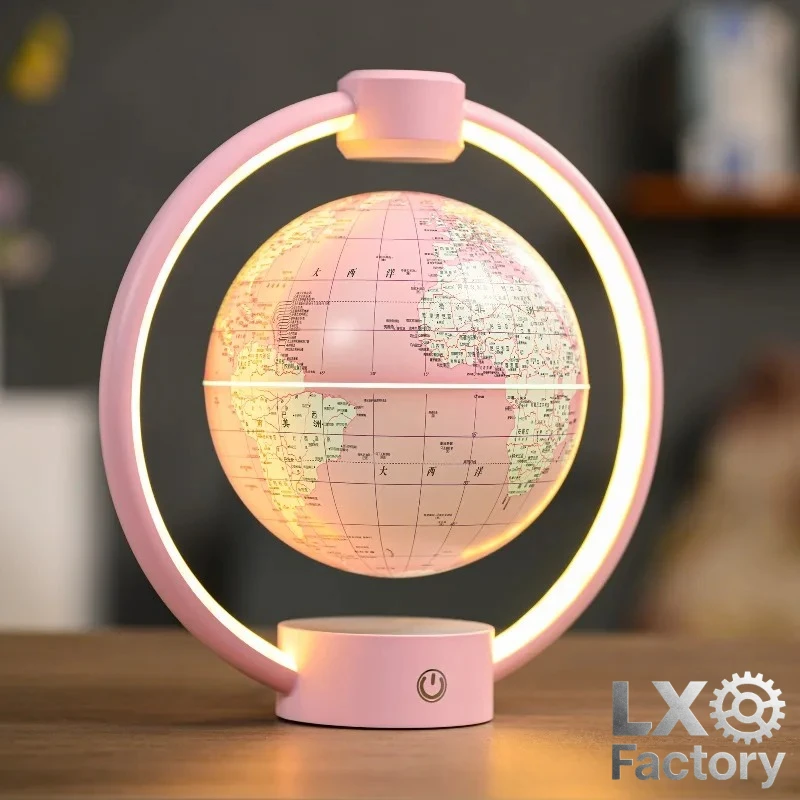 14cm Levitation Floating Globe 360° Rotating World Map Home Office Decor Creative Gift for Birthday Christmas Kids Friends view 3