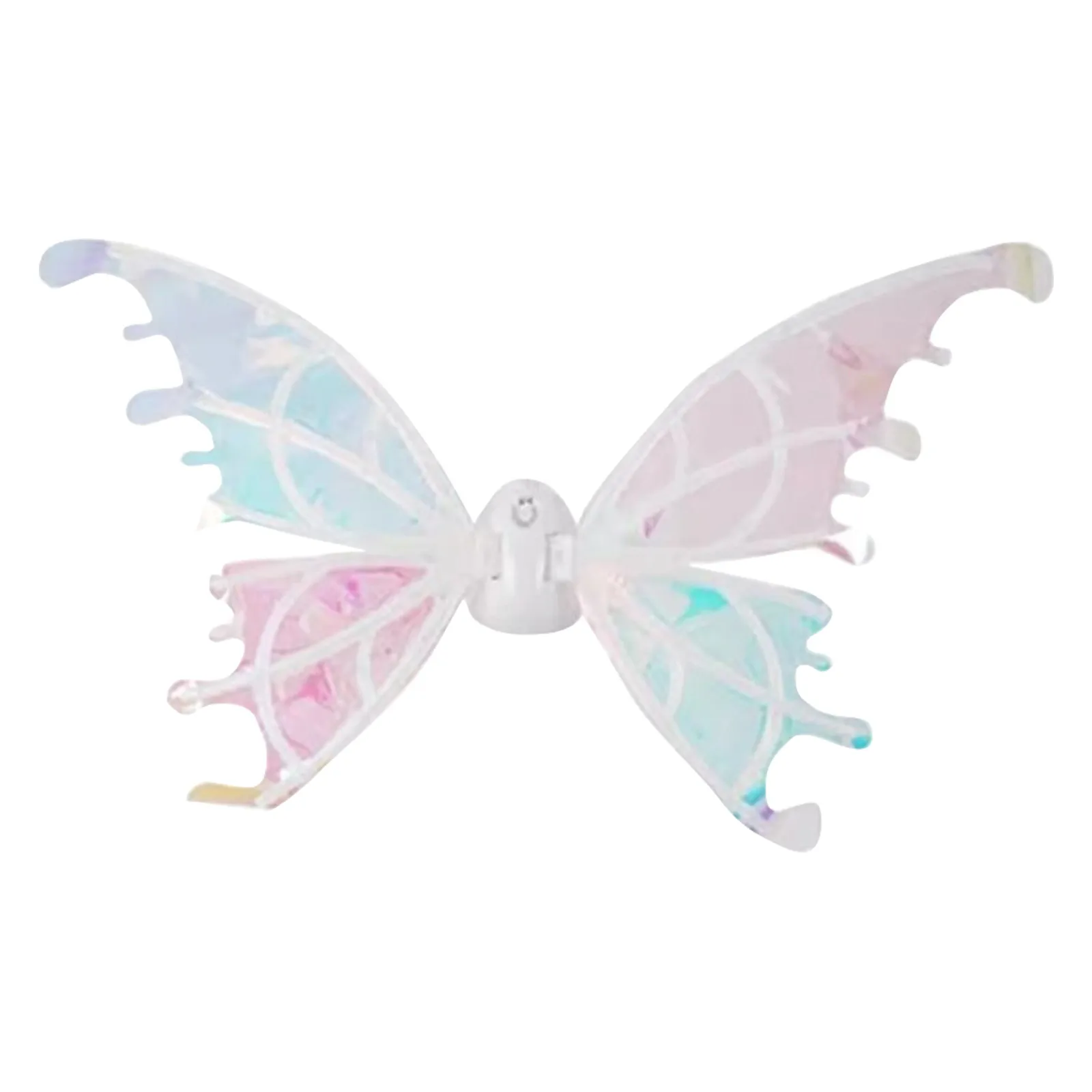 Electric Butterfly Wings Moving Elf Wing With Light Fairy Wings For Kids Birthday Christmas Cosplay Dress Up Angel Toy Decor